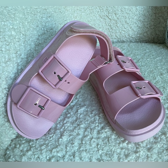 GUCCI GG ISLA LOGO EMBOSSED RUBBER SANDALS/ size 34(IT) - Picture 2 of 7